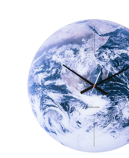 Hodiny Nástenné hodiny Karlsson Earth KA5725, 60 cm