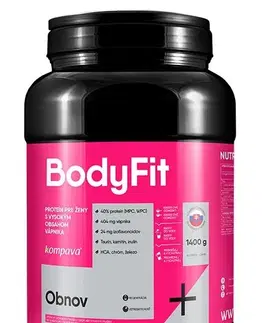Proteíny pre ženy BodyFit - Kompava 420 g Vanilka