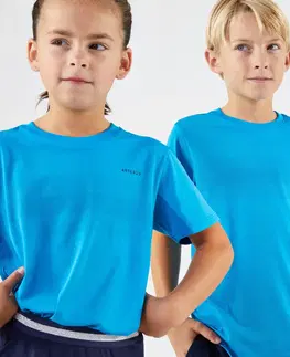 dresy Detské tričko na tenis Light modré