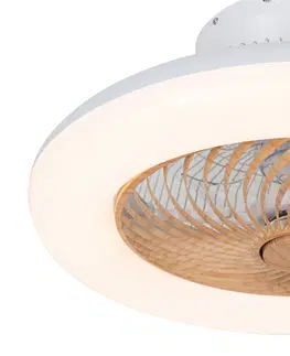 Stropne ventilatory Stropný ventilátor drevený vrátane LED s diaľkovým ovládaním - Clima