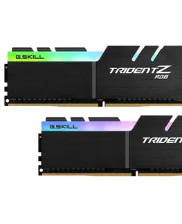 Pamäte G.SKILL 32GB kit DDR4 3200 CL16 Trident Z RGB F4-3200C16D-32GTZR