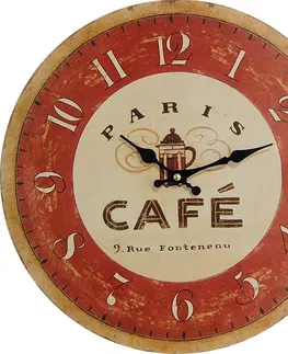 Hodiny Nástenné hodiny hl Paris Café 2 34cm