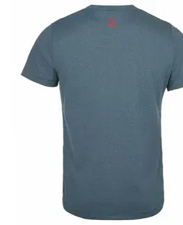Pánská trička Pánske outdoorové oblečenie triko Kilpi GIACINTO-M tyrkysové M