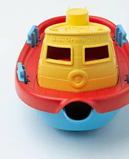 Hračky do vody Green Toys Loďka, žltá