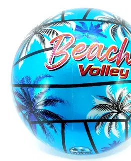 Hračky - Lopty a loptové hry STAR TOYS - Volejbalová plážová lopta Beach Volley 2farby 21cm - modrá