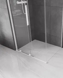 Sprchovacie kúty MEXEN/S - Velár sprchovací kút 120 x 85, transparent, biela 871-120-085-01-20