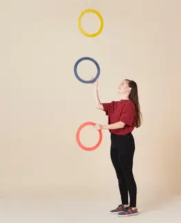 fitnes Kruhy na žonglovanie 32 cm súprava 3 ks