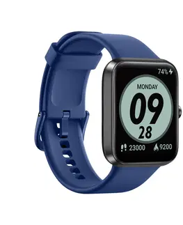 hodinky a športtestery Inteligentné športové hodinky s kardio meraním CW500 M modré