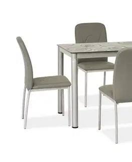 Jedálenské stoly TAMAR jedálenský stôl 80x60, šedý