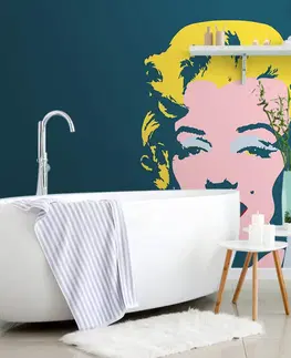 Samolepiace tapety Samolepiaca tapeta Marilyn Monroe v pop art dizajne