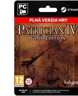 Hry na PC Patrician 4 (Gold Edition) [Steam]