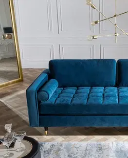 Pohovky a gauče Pohovka DRYÁS Dekorhome Modrá