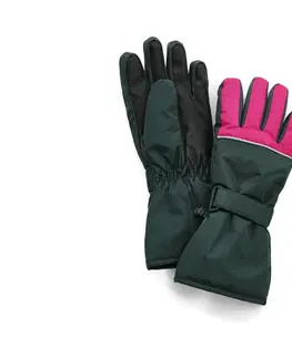 Gloves & Mittens Detské lyžiarske a zimné rukavice, ružové