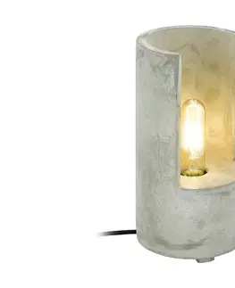 Lampy Eglo Eglo 49111 - Stolná lampa LYNTON 1xE27/60W/230V 