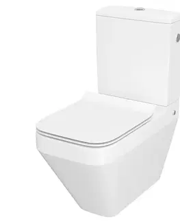 WC kombi Kompakt Crea obdĺžnikový horizontálny