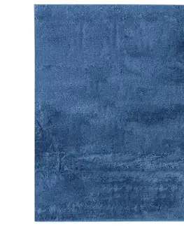 Kožušinové koberce Umelá Kožušina Caroline 3, 160/220cm, Modrá