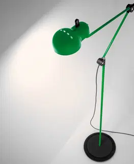 Stojacie lampy Stilnovo Stilnovo Topo stojacia LED lampa, zelená