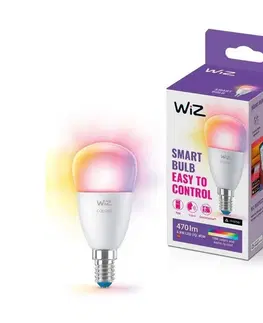 LED osvetlenie WiZ LED RGBW Stmievateľná žiarovka P45 E27/4,9W/230V 2200-6500K CRI 90 Wi-Fi - WiZ 