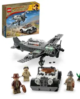 Hračky LEGO Architecture LEGO - Indiana Jones  77012 Prenasledovanie bojovým lietadlom