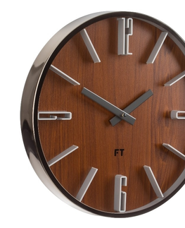 Hodiny Dizajnové nástenné hodiny Future Time FT6010TT Numbers 30cm