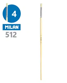 Hračky MILAN - Štetec guľatý č. 4 - 512