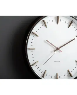 Hodiny Karlsson 5911GM dizajnové nástenné hodiny 35 cm