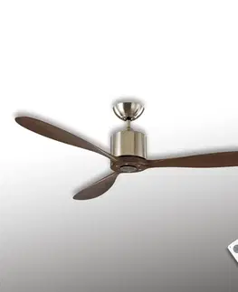 Stropné ventilátory CasaFan Aeroplan Eco stropný ventilátor, chróm, orech