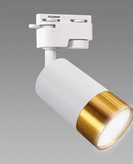 Lampy do obývačky Luster PUZON TRA GU10 WHITE/GOLD 04087 K1
