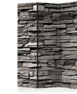 Paravány Paraván Stony Facade Dekorhome 135x172 cm (3-dielny)