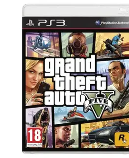 Hry na Playstation 3 Grand Theft Auto 5 PS3