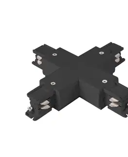 Svietidlá pre 3-fázové koľajnicové svetelné systémy Arcchio Arcchio X-konektor možnosť napájania čierna