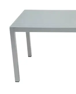 Stolčeky Hliníkový jedálenský stôl 140 x 80 cm GRENADA