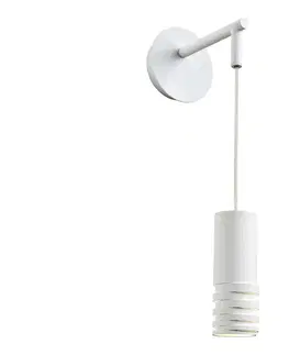 Svietidlá    101009 - Nástenná lampa DRILL 1xGU10/4W/230V biela 