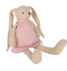 Plyšové hračky CANPOL BABIES - Zajačik Bunny ružový