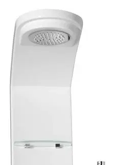 Kúpeľňa POLYSAN - LUK sprchový panel s termostat. batériou 250x1300, rohový 80325