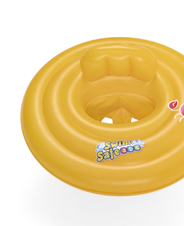 Príslušenstvo k potápačským oblekom Nafukovací kruh Bestway Triple Ring Baby 69 cm žltá