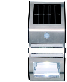 Záhradné lampy Grundig Grundig - LED Solárne nástenné svietidlo so senzorom 1xLED IP64 