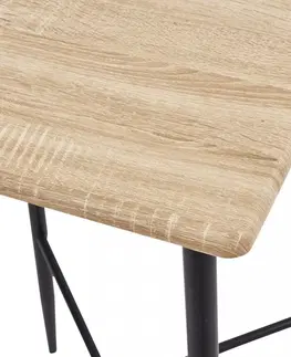 Barové stoličky Barový stôl 60x60cm Dekorhome Dub