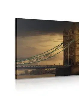 Obrazy mestá Obraz západ slnka nad Tower Bridge