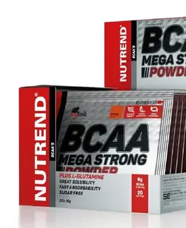 BCAA BCAA Mega Strong Powder - Nutrend 500 g Orange