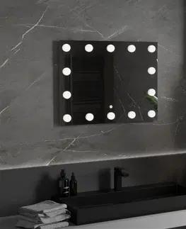 Kúpeľňa MEXEN - Dona zrkadlo s osvetlením 80 x 60 cm, LED 600 9818-080-060-611-00