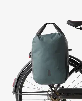 cyklistick Nepremokavá taška na bicykel 500 na nosič batožiny 20 l