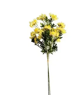 Kvety Umelá chryzantéma drobnokvetá, v. 75 cm, sada 2 ks