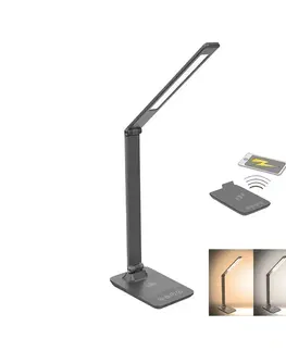 Lampy   WO55-G - LED Stmievateľná lampa s bezdrôtovým dobíjaním LED/10W/100-240V 