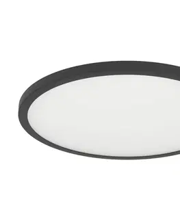 Svietidlá Eglo Eglo 900762 -LED Stmievateľné stropné svietidlo SARSINA-Z 41W/230V pr. 60 cm čierna 