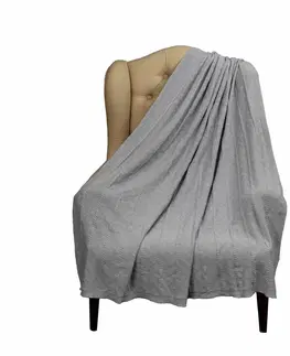 Prikrývky na spanie Matex Deka Scotty sivá, 150 x 125 cm