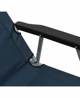 Outdoorové vybavenie Židle kempingová skládací CATTARA LYON tmavě modrá 