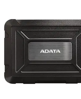 Pevné disky ADATA ED600 odolný externý box pre HDDSSD 2,5" AED600-U31-CBK