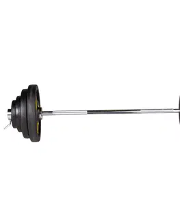 Činky Olympijský nakladací set inSPORTline Biceps Herk 120 cm/50 mm 10-45kg