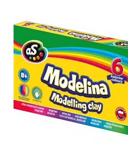 Hračky ASTRA - AS Modelovacia hmota do rúry MODELINA 6ks, 304219001